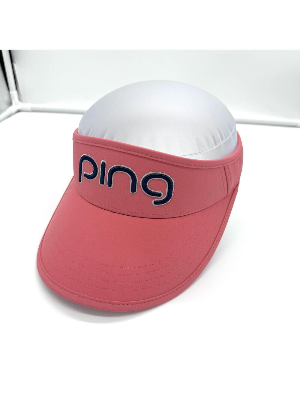 Ping Golf Visor Cap Adjustable Strap Women OSFA Women Breathable Sun hat Light